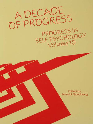 cover image of Progress in Self Psychology, V. 10